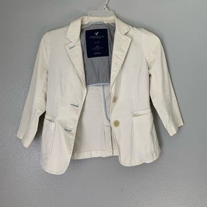 White blazer